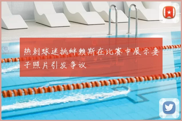 热刺球迷挑衅赖斯在比赛中展示妻子照片引发争议
