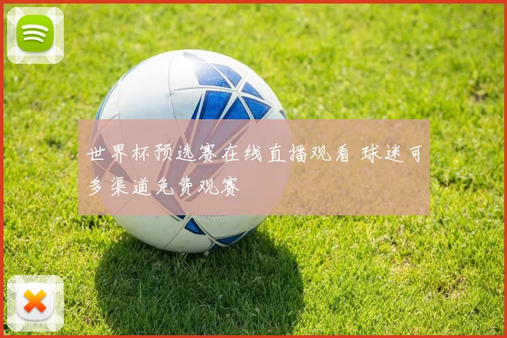 世界杯预选赛在线直播观看 球迷可多渠道免费观赛