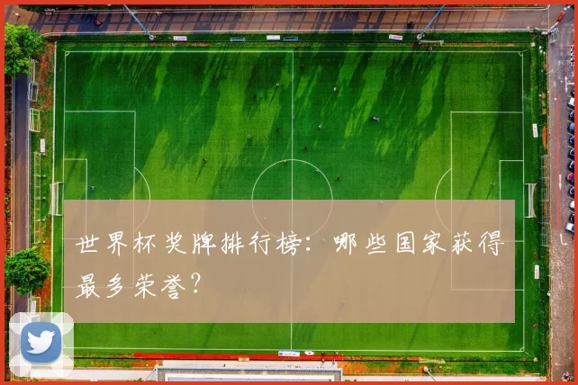 世界杯奖牌排行榜:哪些国家获得最多荣誉?