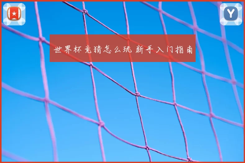 世界杯竞猜怎么玩 新手入门指南