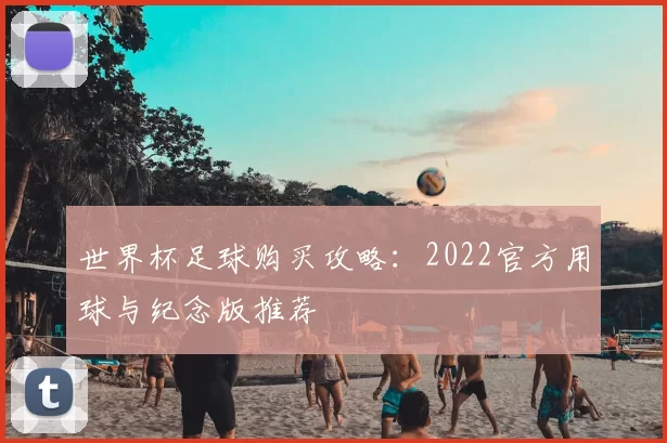 世界杯足球购买攻略:2022官方用球与纪念版推荐